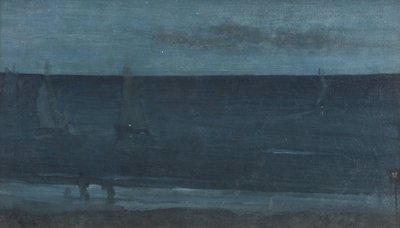 Nocturne: Blue and Silver—Bognor by James Abbott McNeill Whistler
